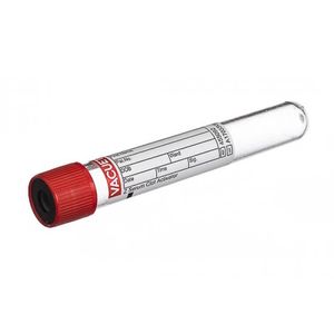 Tubo Vacuo Siliconizado 9 Ml Cx/50 455092 Vacuette