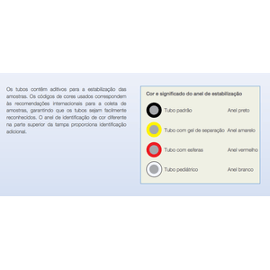 Tubo Vácuo Ambar Gel 4Ml  Cx50 Vacuette