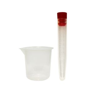 Kit Urina Estéril 1 Tubo 12 Ml/Becker Tampa Vermelha Pct/50 J Prolab  - 07482