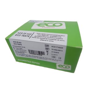 Hcg 25 Mui Eco Teste 50 Tiras - Eco