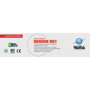Dengue Imunorápido Ns1 - 25 Testes - Wama