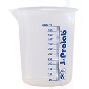 Becker Plastico     600 Ml  J Prolab