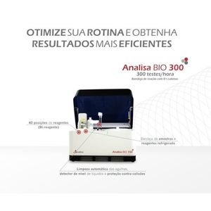Analisador Bioquímico Analisa BIO 300
