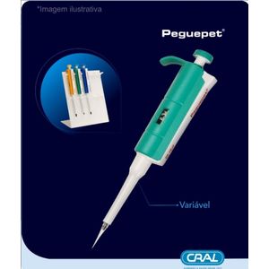 MICROPIPETA VOLUME VARIAVEL 2/20 ul PEGUEPET