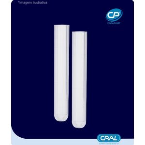 TUBO 15x100MM PP LEITOSO 10ML PCT/1000 CRAL