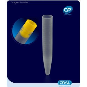 TUBO CENTRIFUGA CONICO PP GRADUADO - 10ml STP C/1000 CRAL