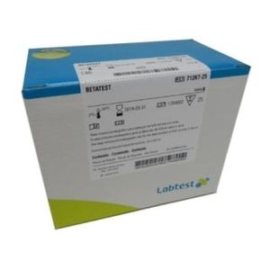 HCG 25 UI BETATEST Ref 712K7/25 CASSETE LABTEST